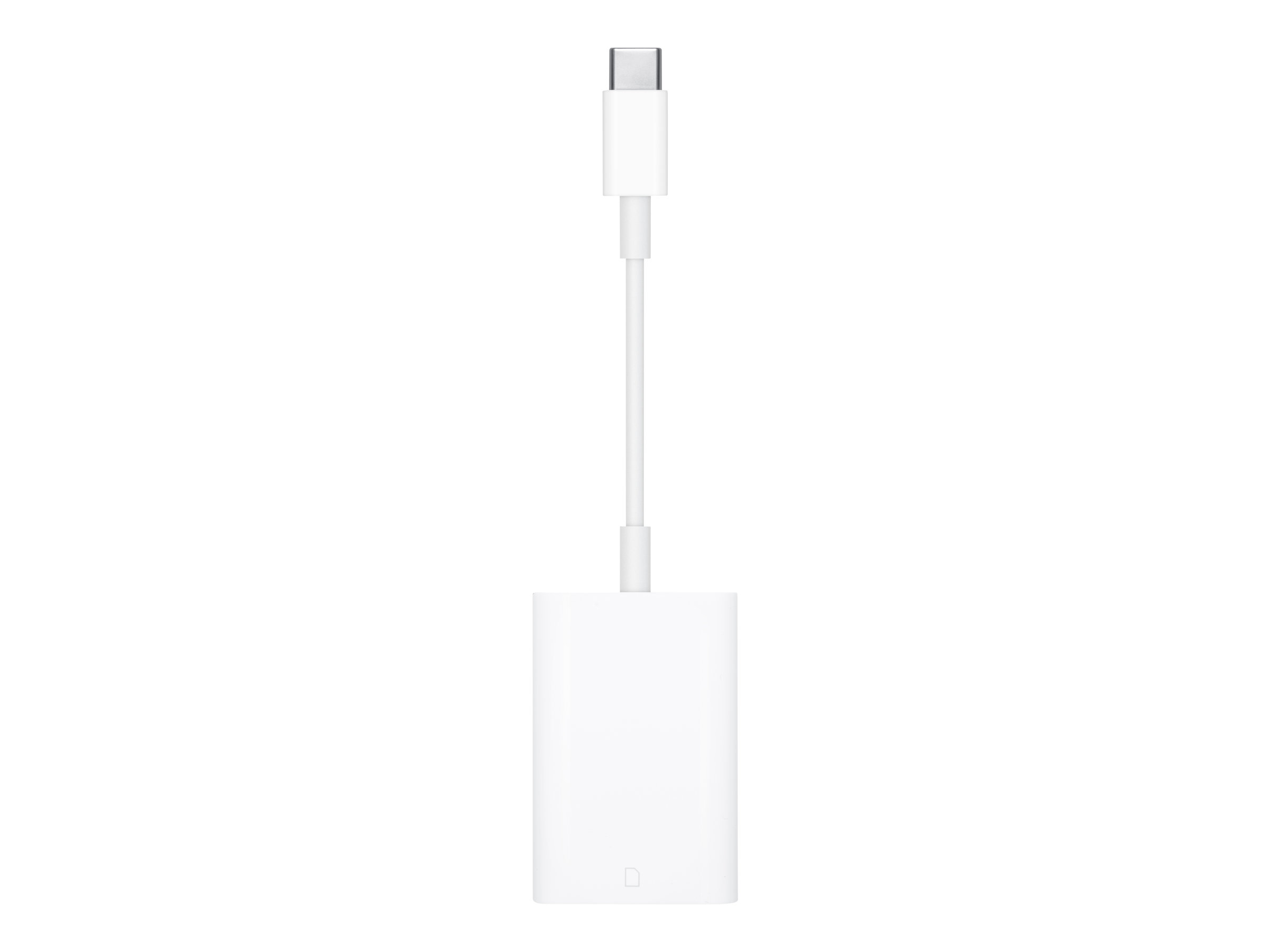 Apple USB-C auf SD Kartenlesegerät, Weiß