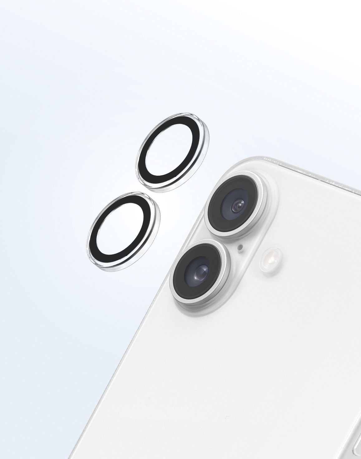 LAUT Ring Kamera Schutzglas für Apple iPhone 16 / 16 Plus
