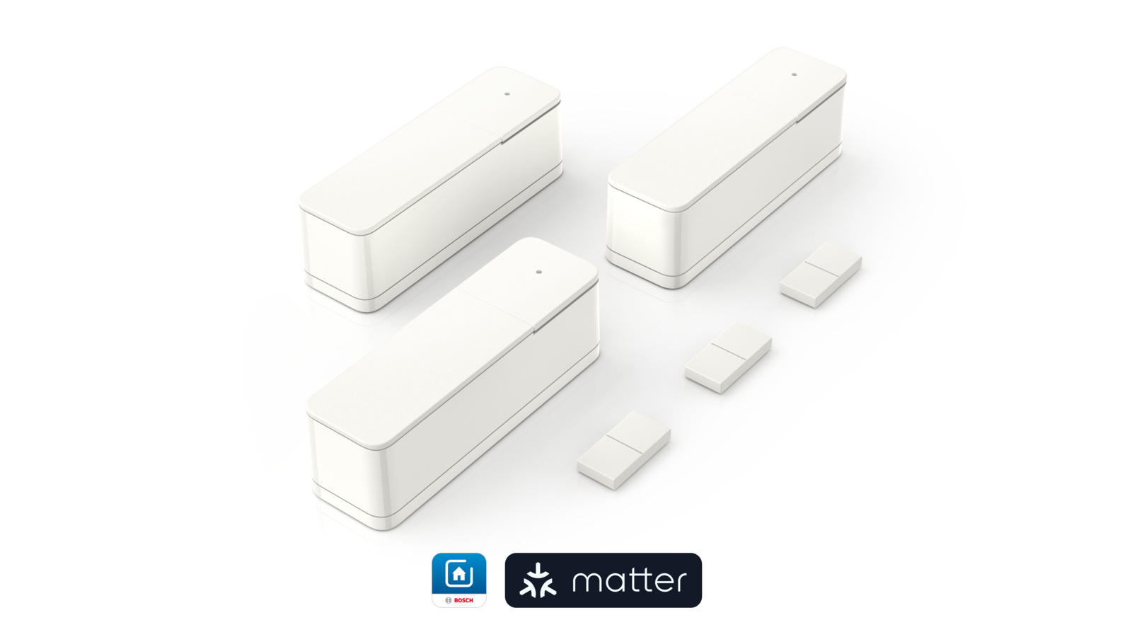 Bosch Smart Home Tür-/Fensterkontakt II [+M], 3er-Pack