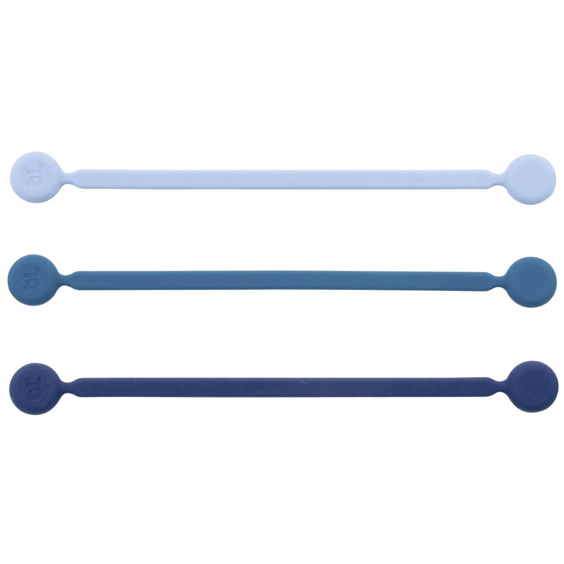 bluelounge MagWrap Silikon Kabelbinder, 3er-Pack