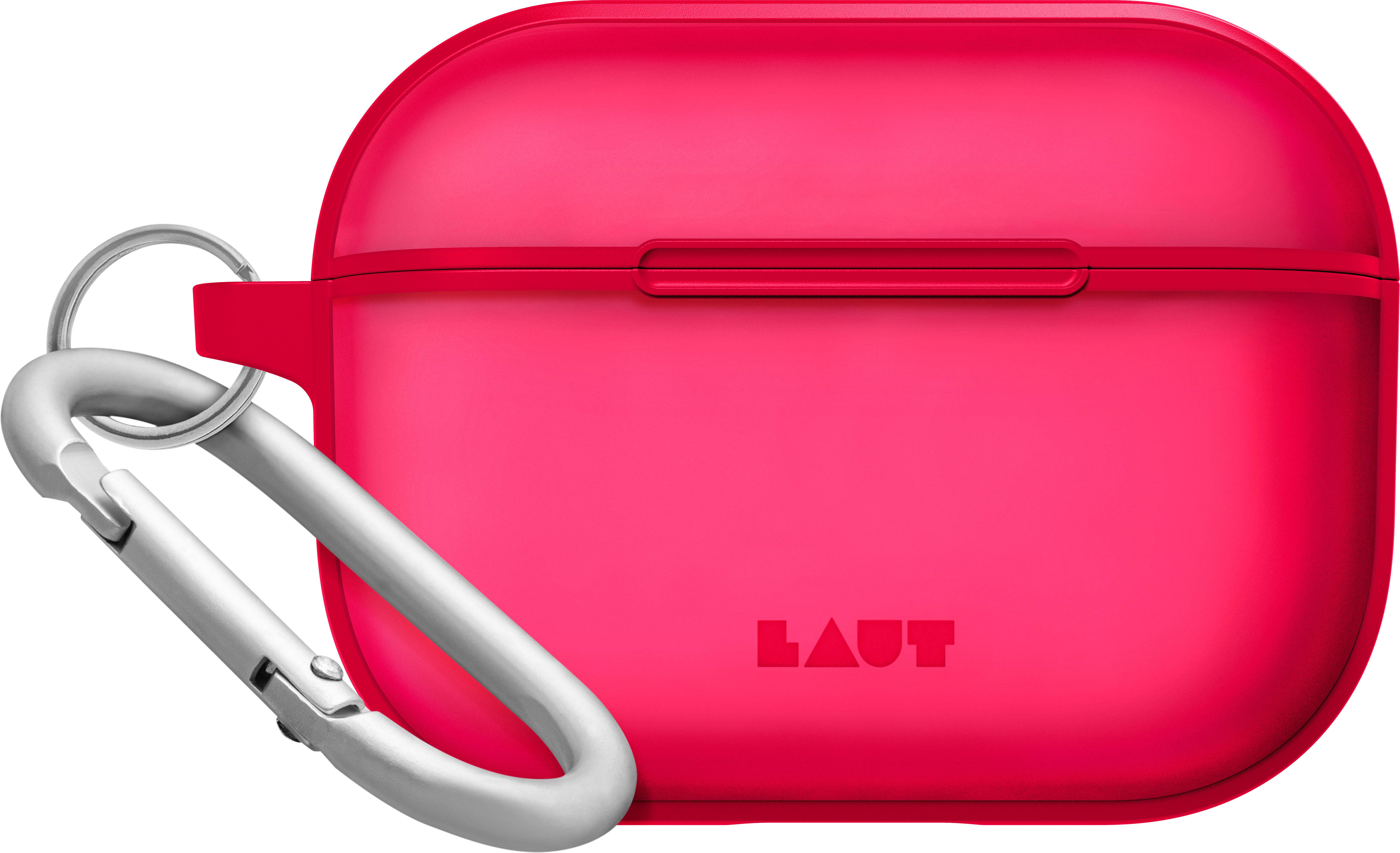 LAUT Huex Protect Case für AirPods Pro (1./2. Gen), Rot