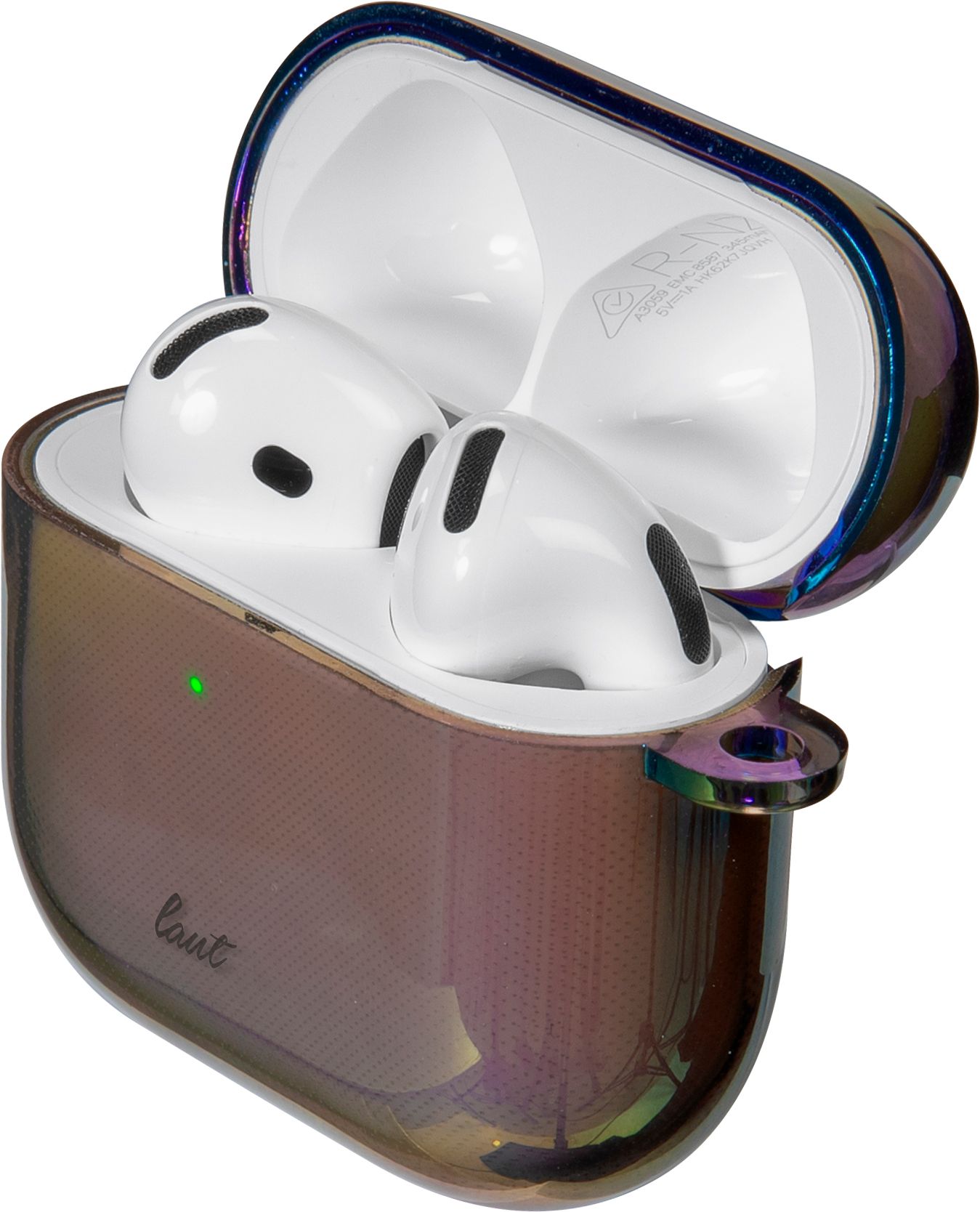 LAUT Holo Case für AirPods Pro (4. Gen), Schwarz