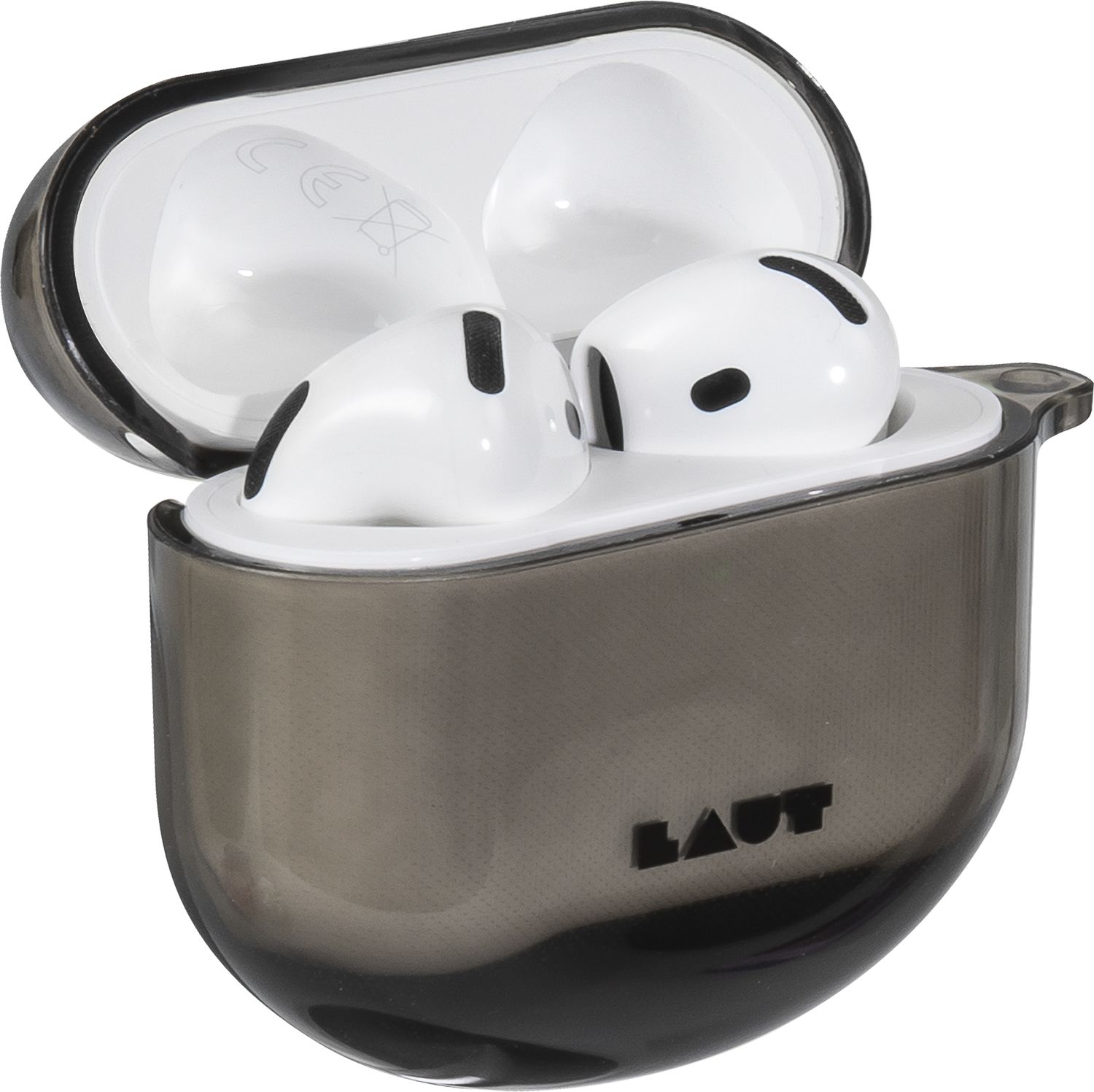 LAUT Aero Protect Case für AirPods Pro (4. Gen), Schwarz