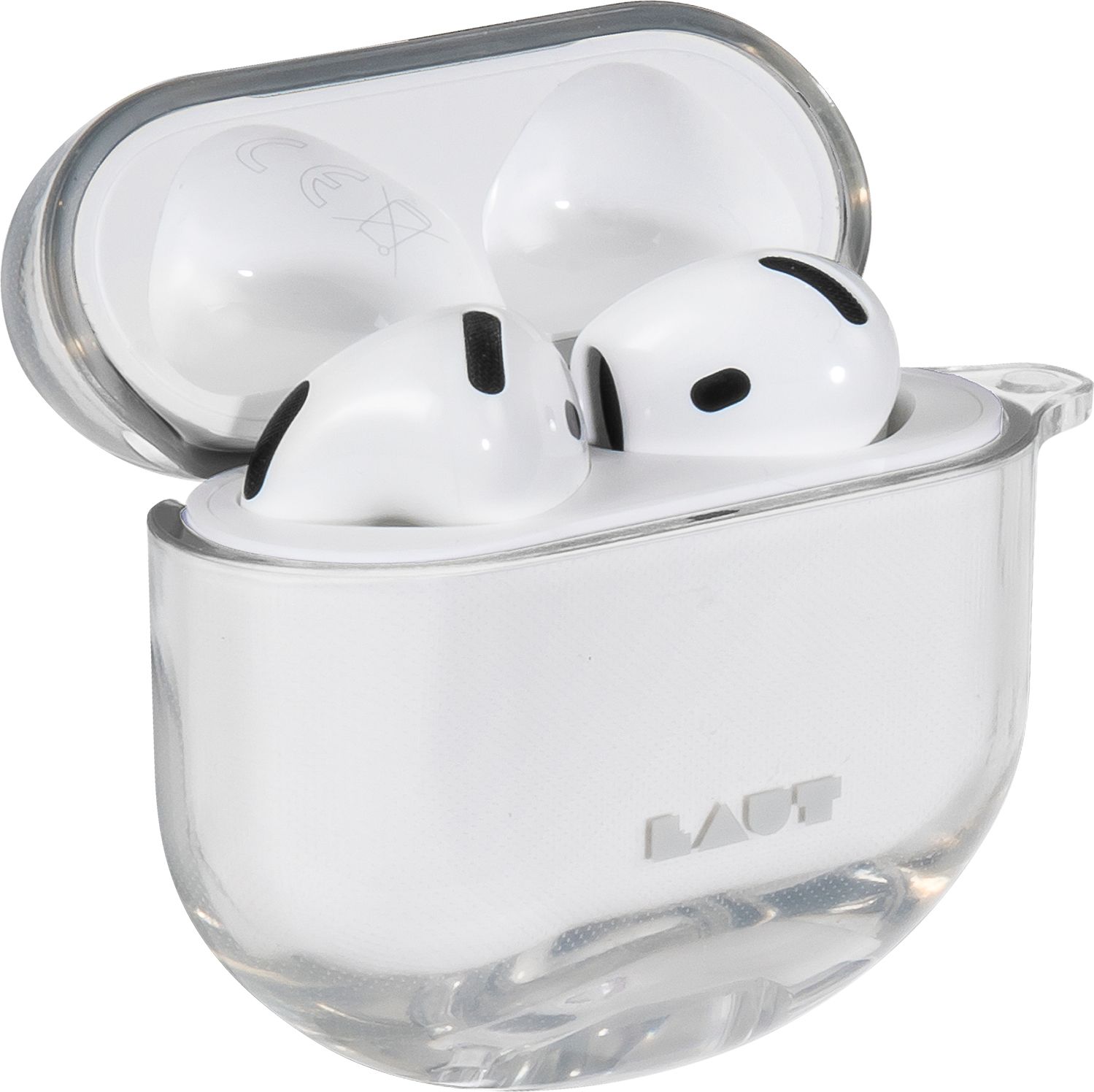 LAUT Aero Protect Case für AirPods Pro (4. Gen), Transparent