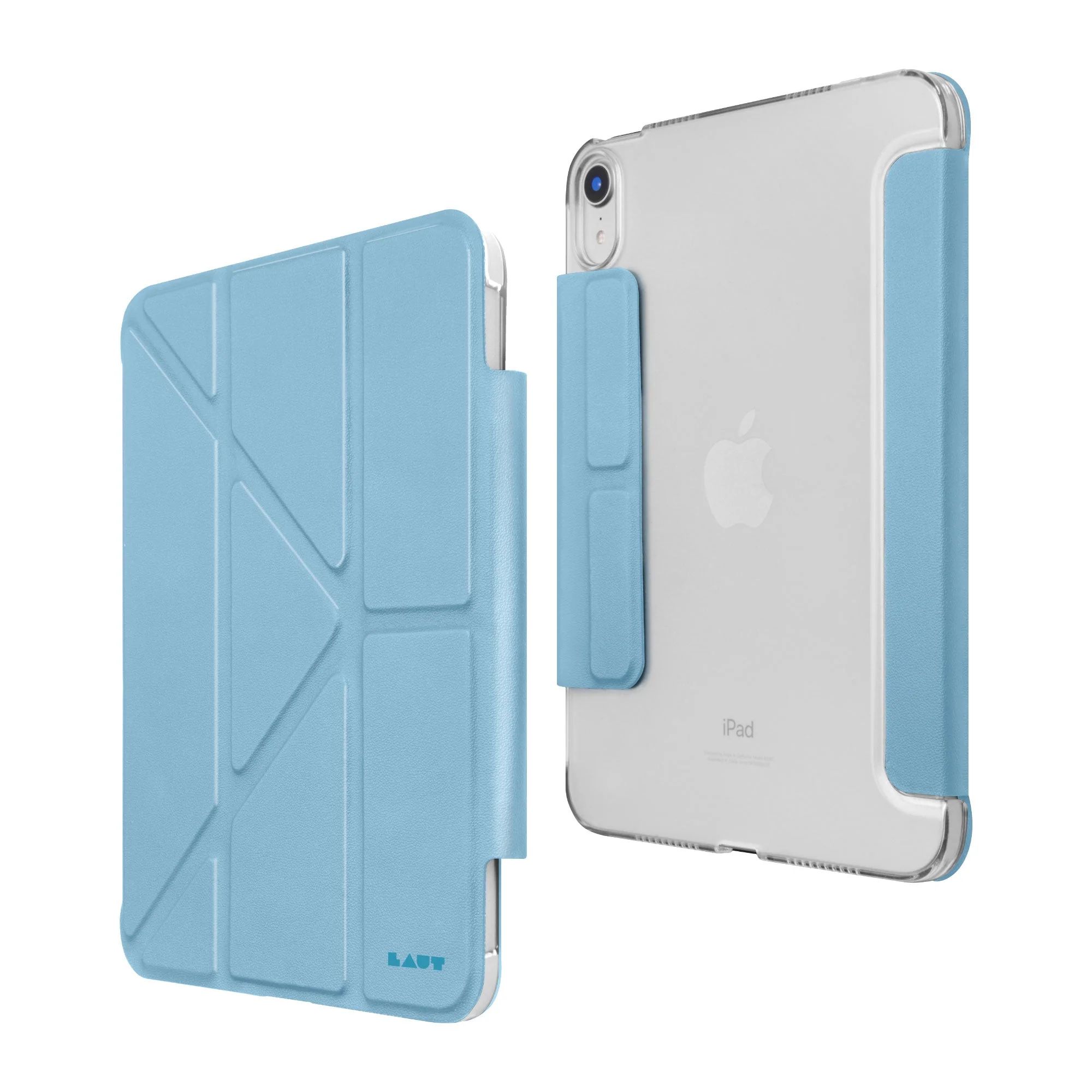 LAUT HUEX Folio Case für iPad mini (A17 Pro / 6. Gen), Blau