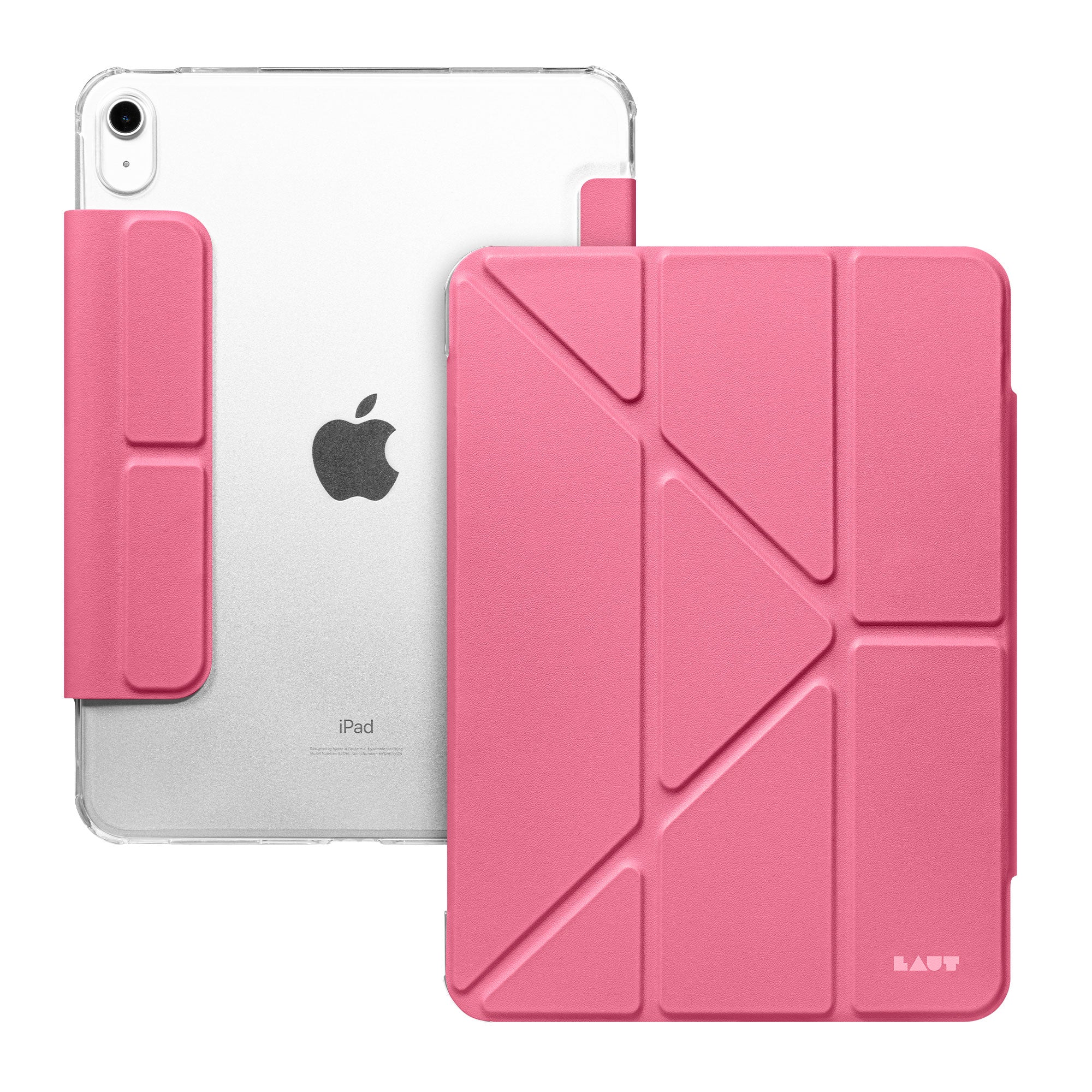 LAUT HUEX Folio Case für iPad 11" (A16) / iPad 10.9" (10. Gen), Pink