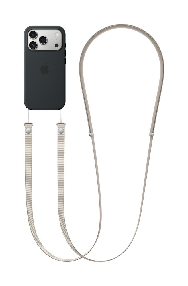 Apple Crossbody Band, Mandel