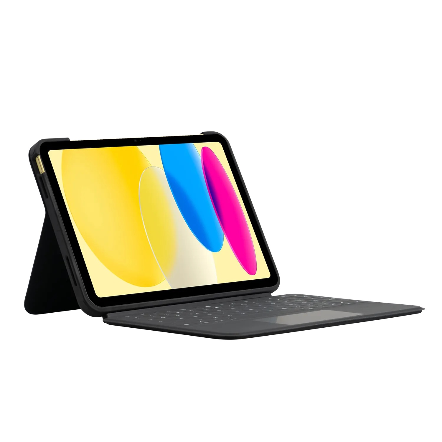 Shockguard Keyboard Folio Protect für iPad 11" (A16) / iPad 10,9" (10. Gen), Schwarz, Smart Connector, Deutsch"