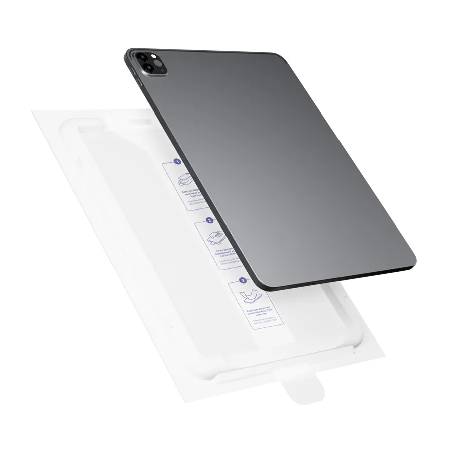 Shockguard Displayschutzglas für iPad Air 13" (M2/M3), Transparent, Glas