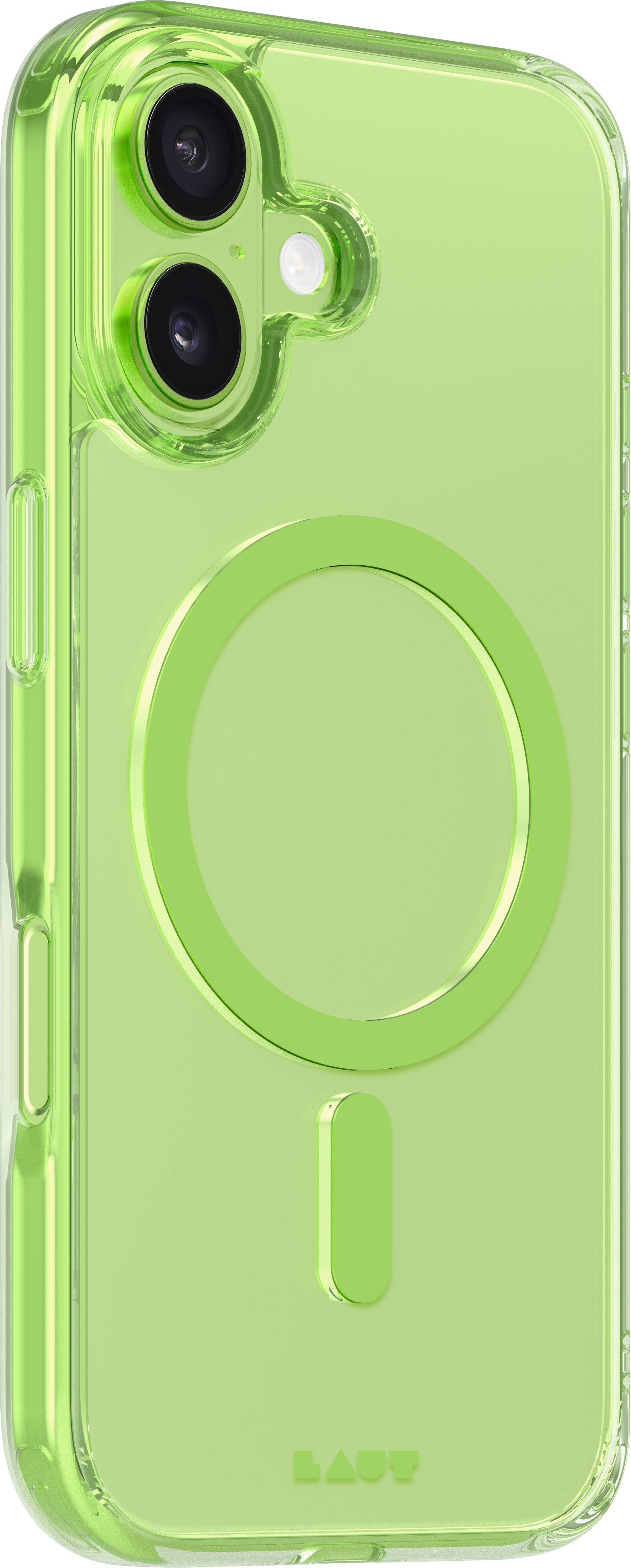 LAUT Crystal Fluro Case für iPhone 17, Light Green