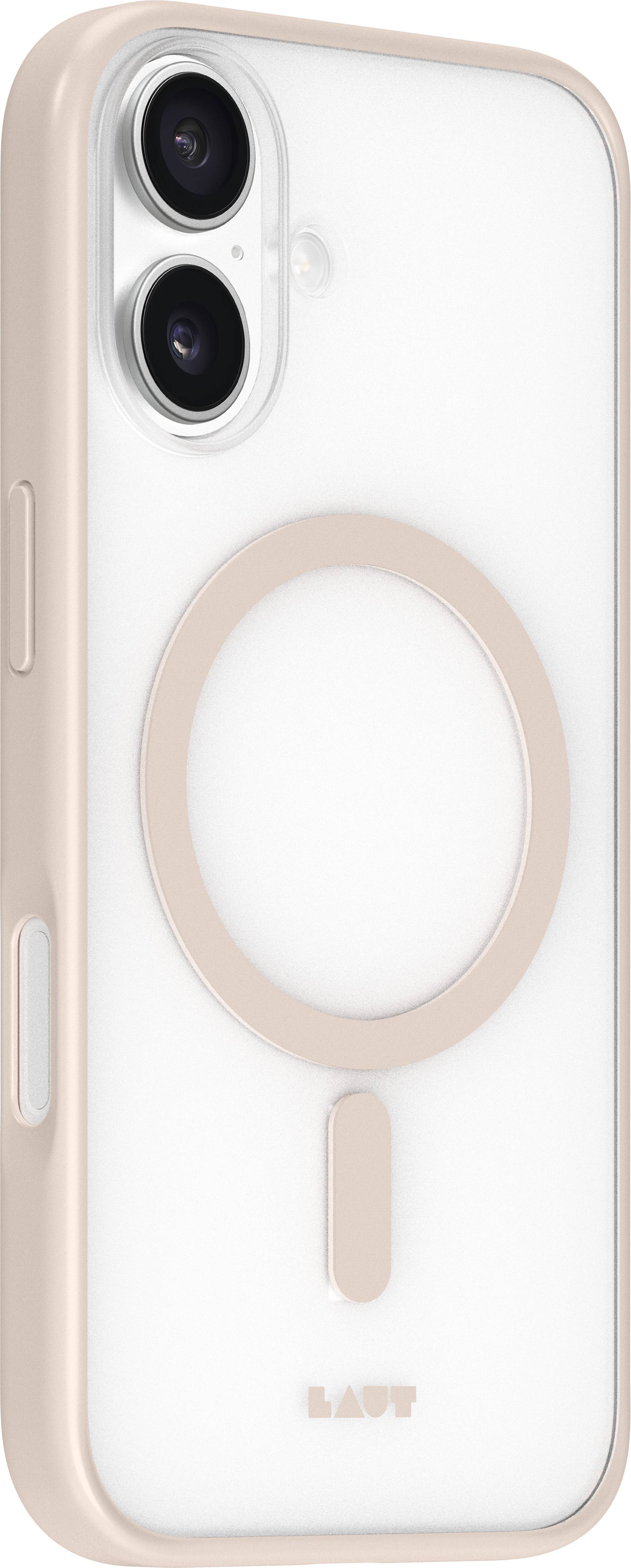 LAUT Huex Protect Case für iPhone 17, Beige Gold
