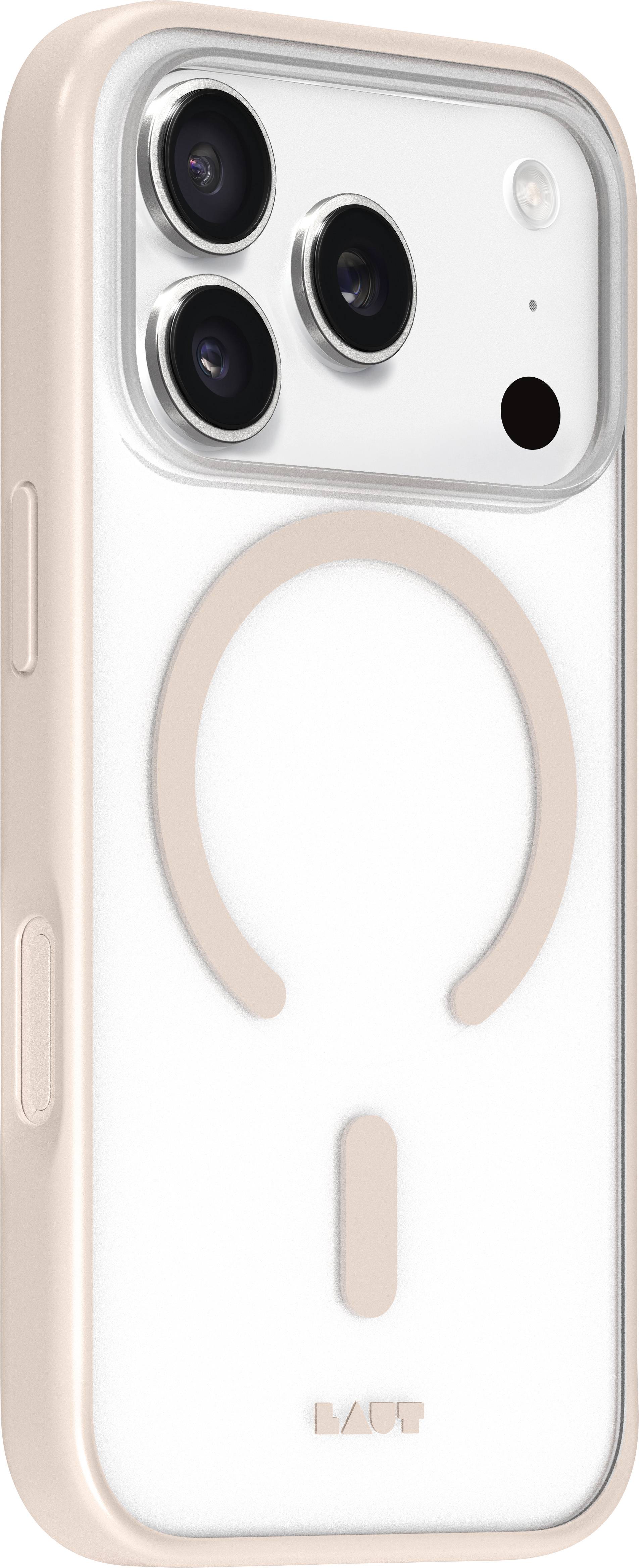 LAUT Huex Protect Case für iPhone 17 Pro Max, Beige Gold