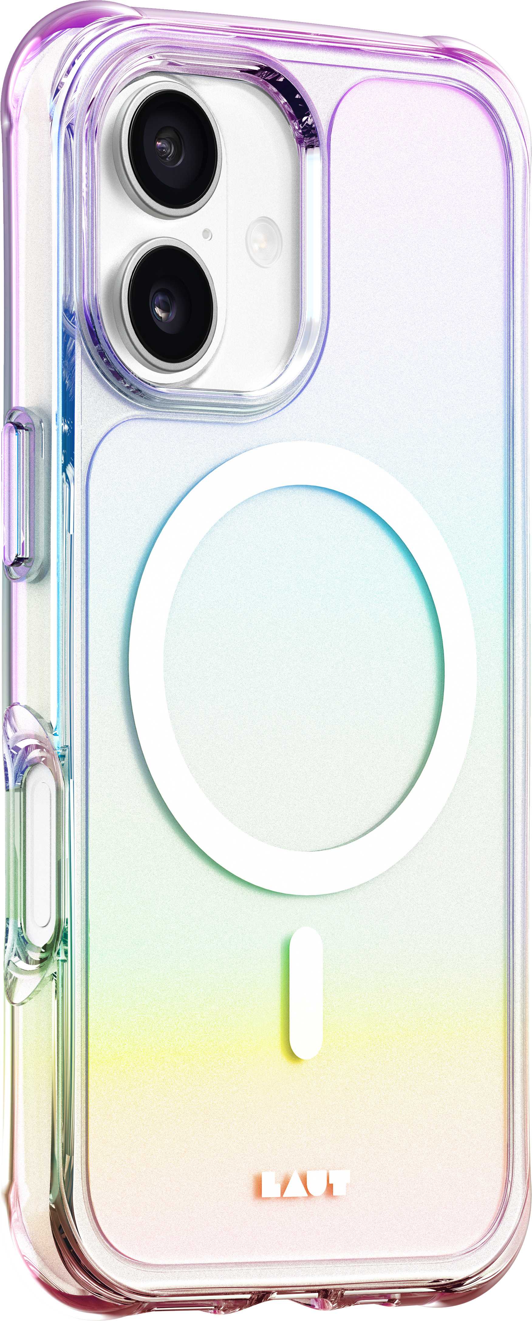 LAUT Aero Holo Case für iPhone 17, Weiß