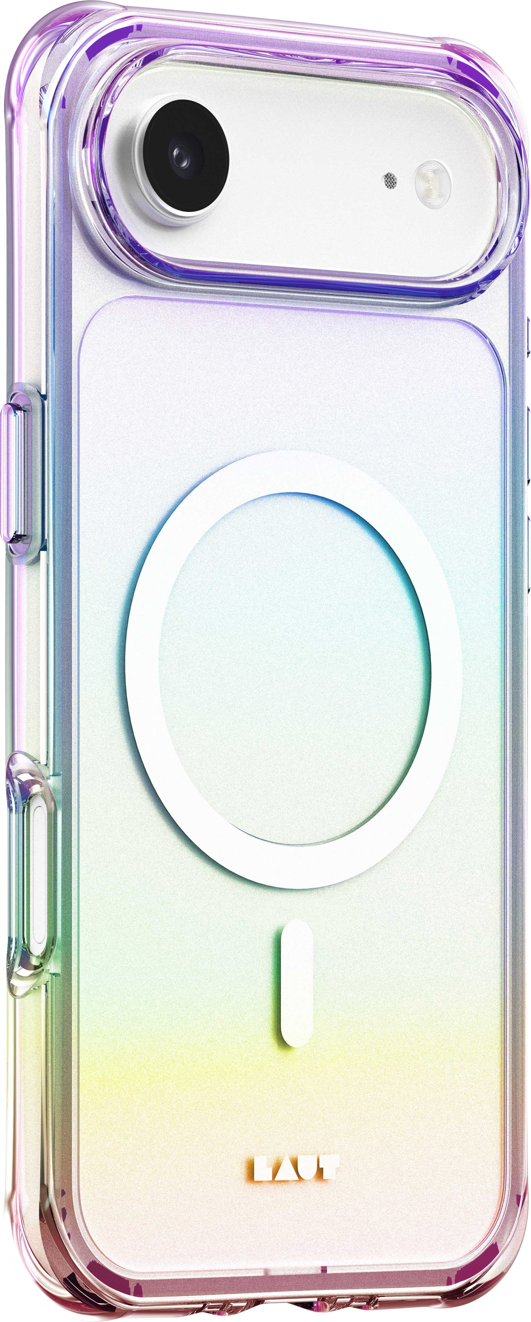 LAUT Aero Holo Case für iPhone Air, Weiß