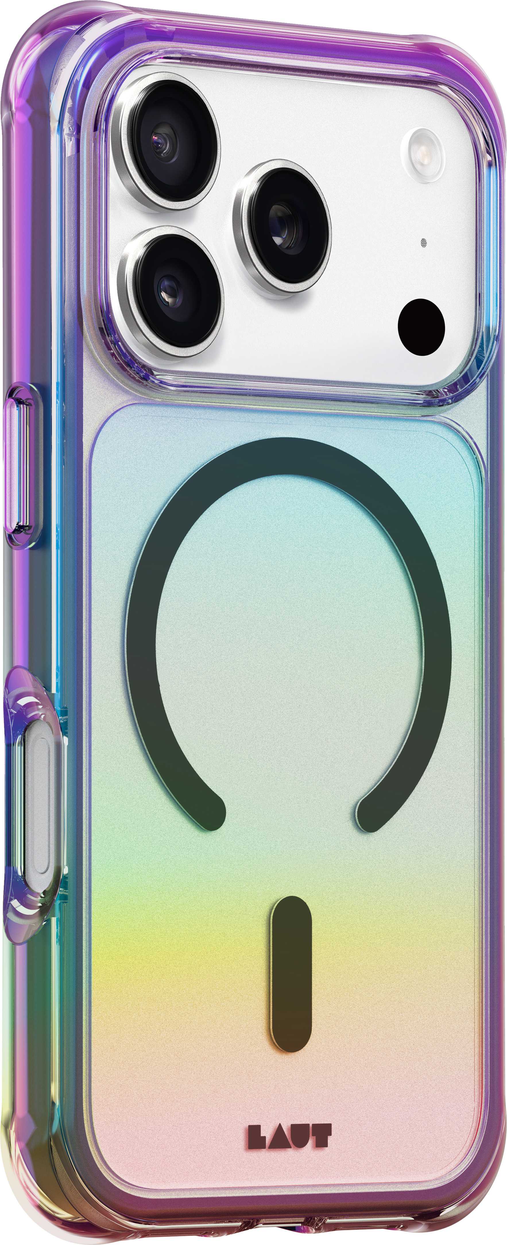 LAUT Aero Holo Case für iPhone 17 Pro, Schwarz