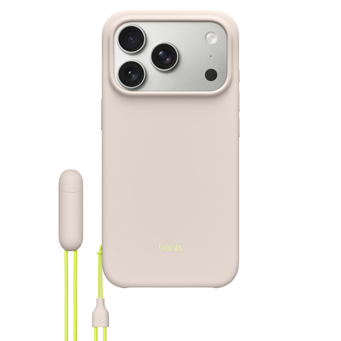 Beats iPhone 17 Pro Kickstand Case mit MagSafe und Kamerasteuerung, Kalkstein