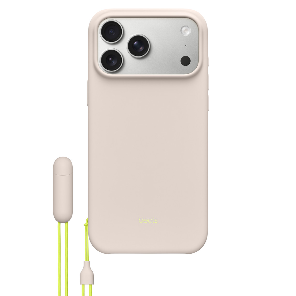 Beats iPhone 17 Pro Max Kickstand Case mit MagSafe und Kamerasteuerung, Kalkstein