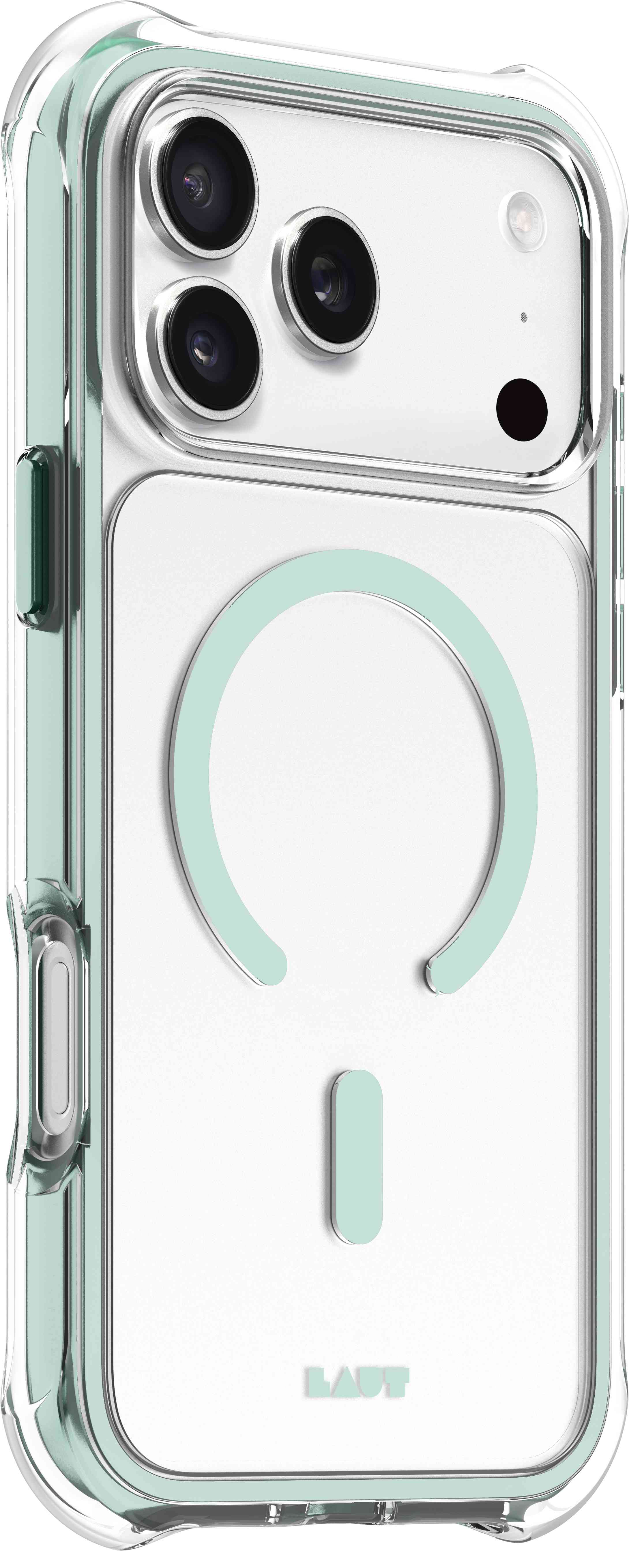 LAUT Aero Protect Case für iPhone 17 Pro, Aqua Mint