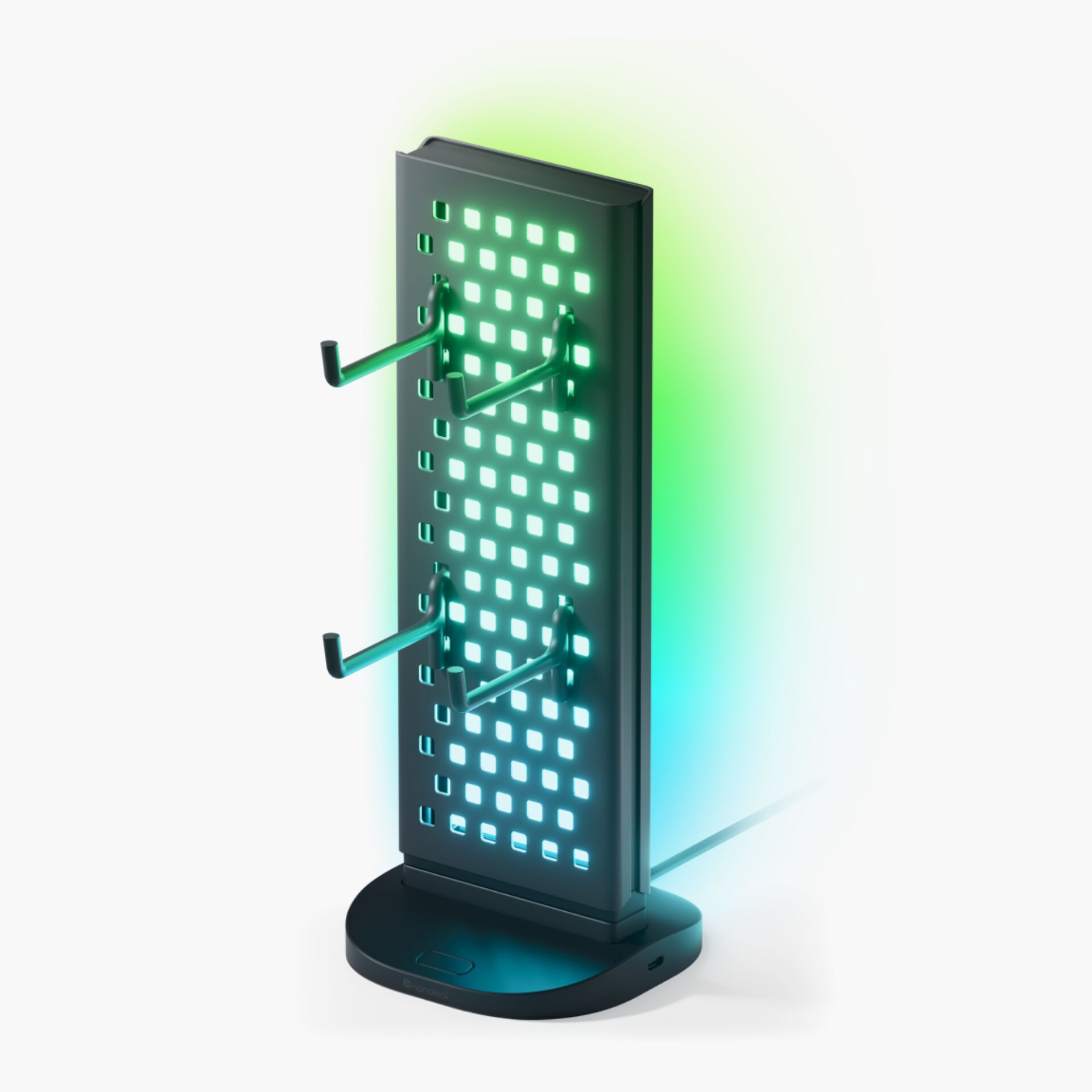 Nanoleaf Light Pegboard Side USB-C Desk Dock