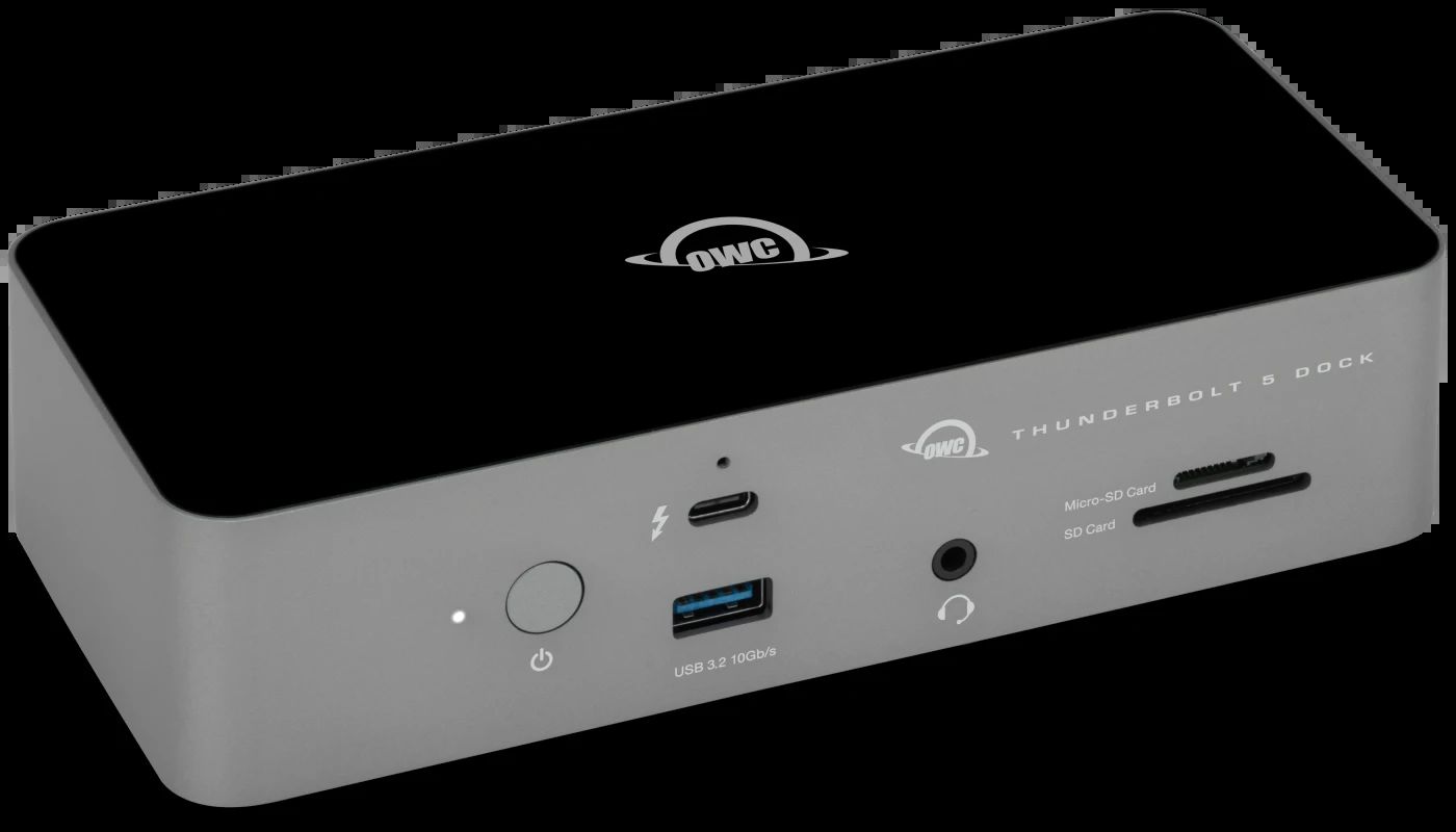 OWC Thunderbolt 5 Dock (11 in 1), Grau, Thunderbolt 5, 140W