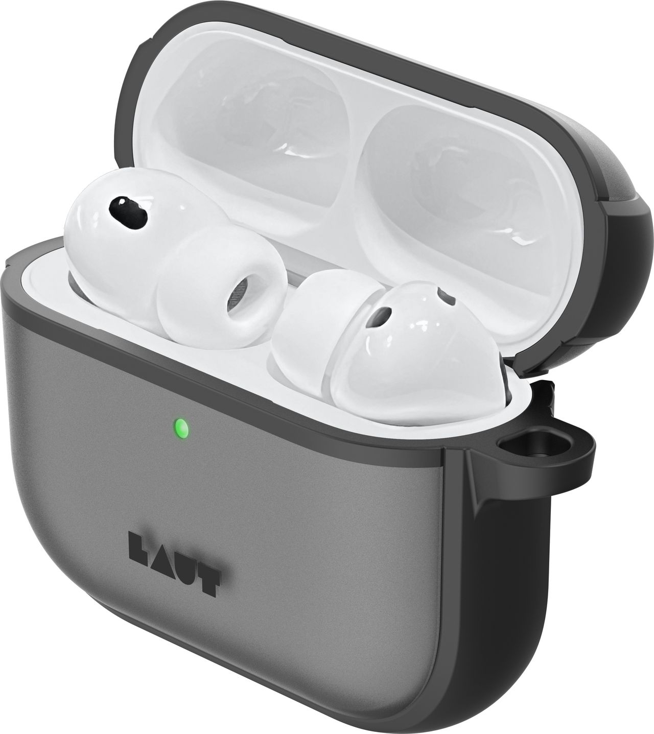 LAUT Huex Protect Case für AirPods Pro (3. Gen), Schwarz