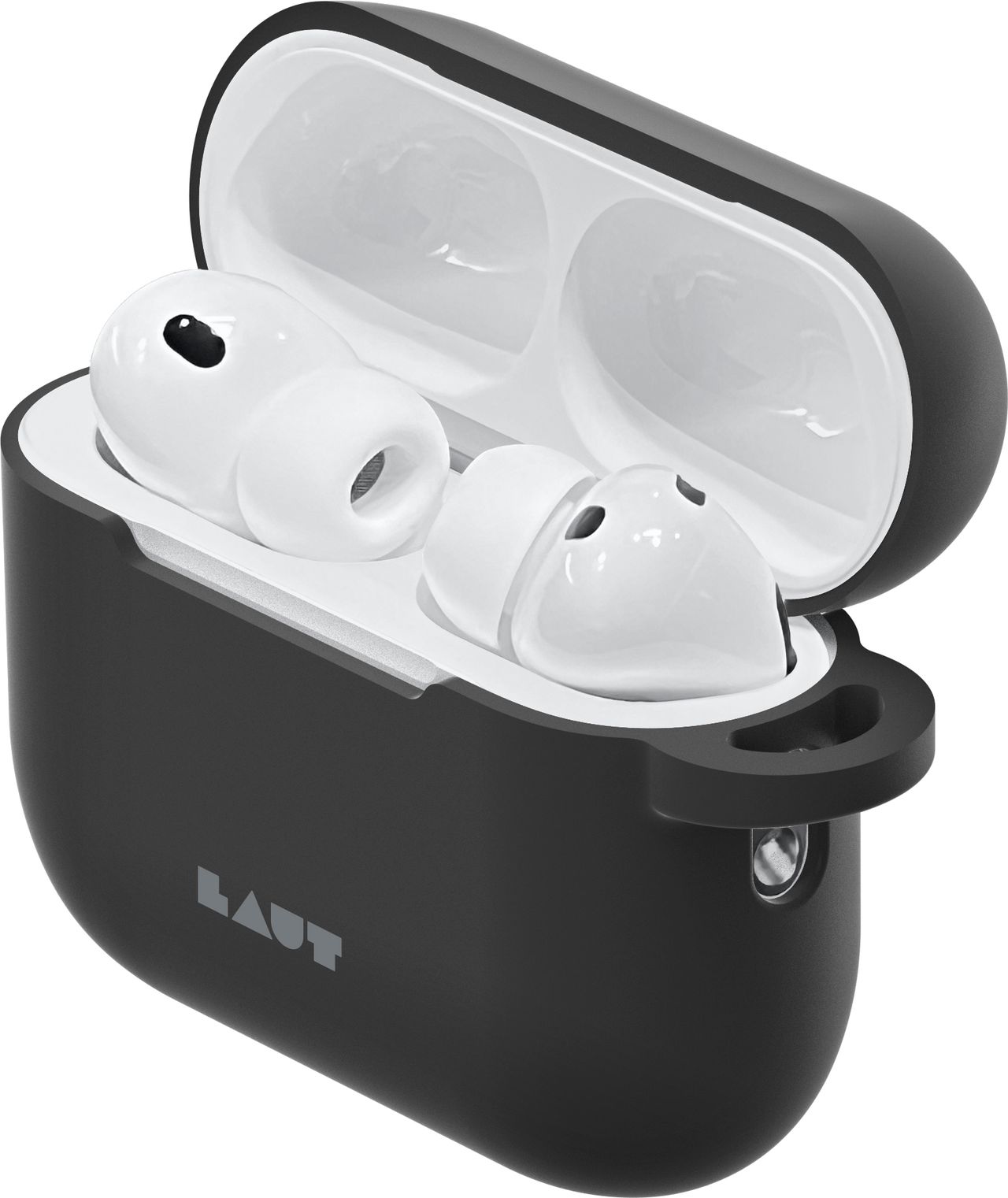 LAUT Pod Case für AirPods Pro (3. Gen), Schwarz