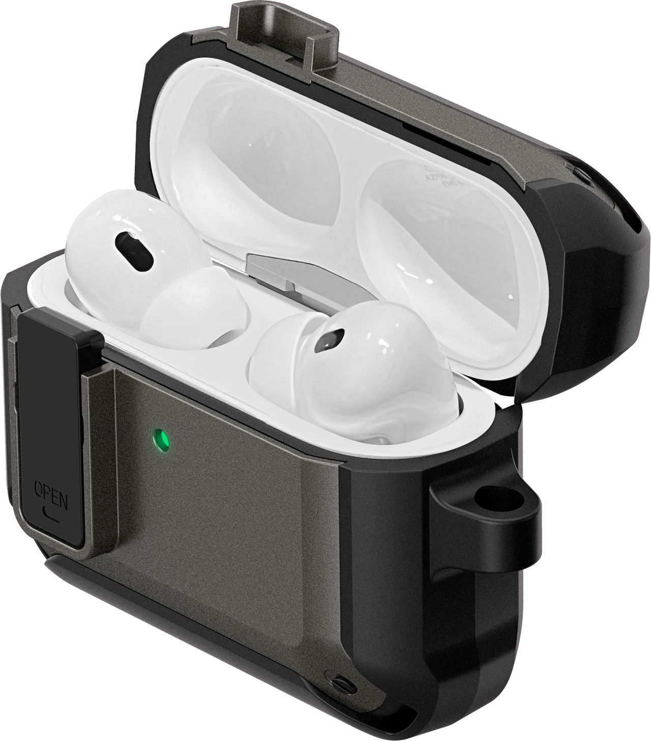LAUT Zentry Case für AirPods Pro (3. Gen), Schwarz