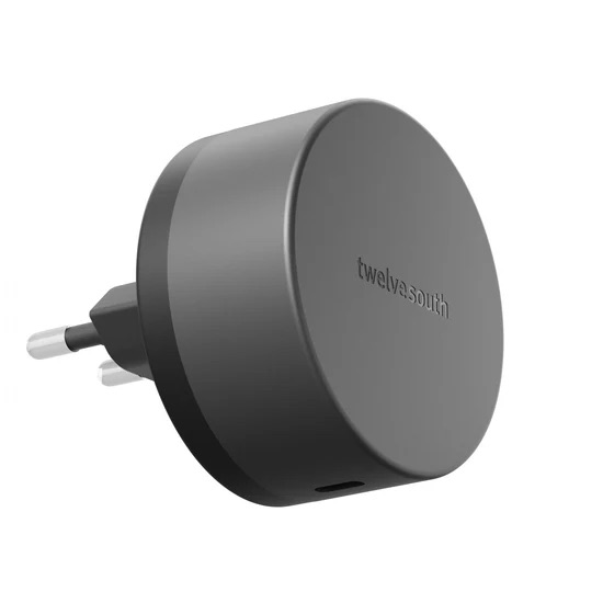 Twelve South PowerBug Wireless QI2 Charger, Schwarz, 35W