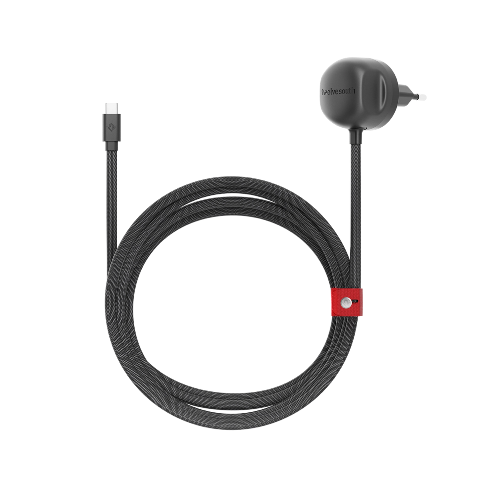 Twelve South PowerCord Netzteil, Schwarz, 3m, 30W