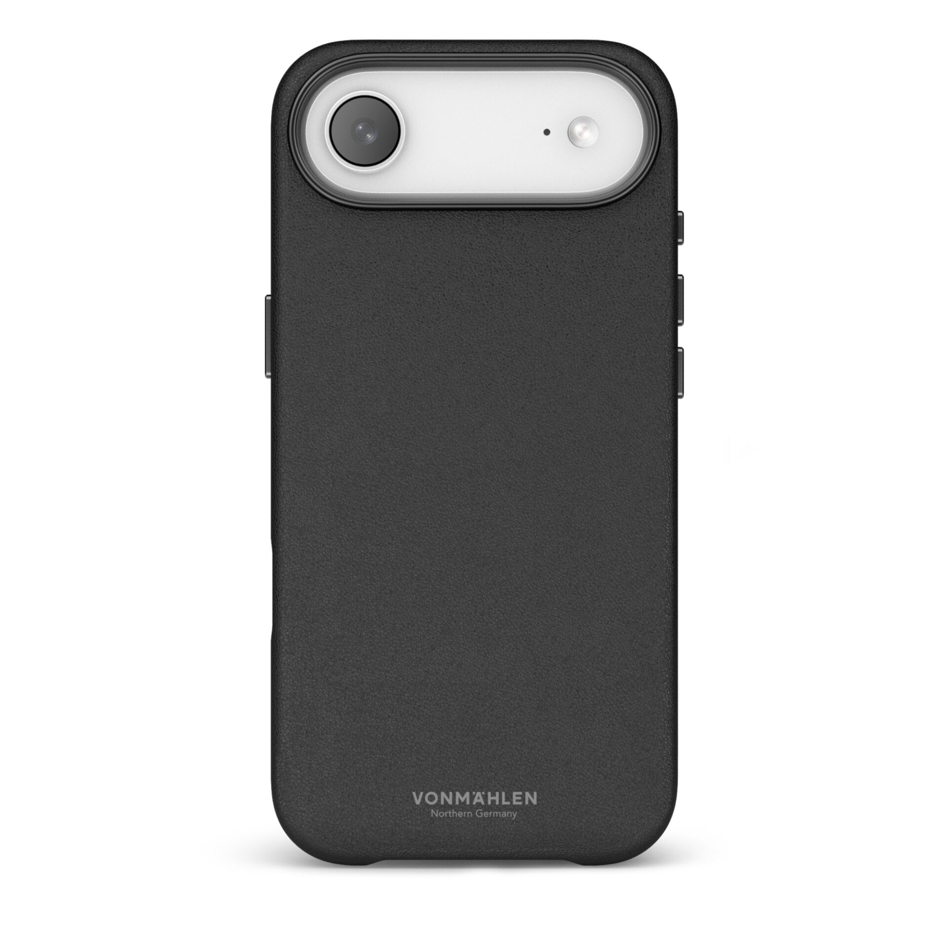 Vonmählen Vegan Leder Case für iPhone Air, Schwarz