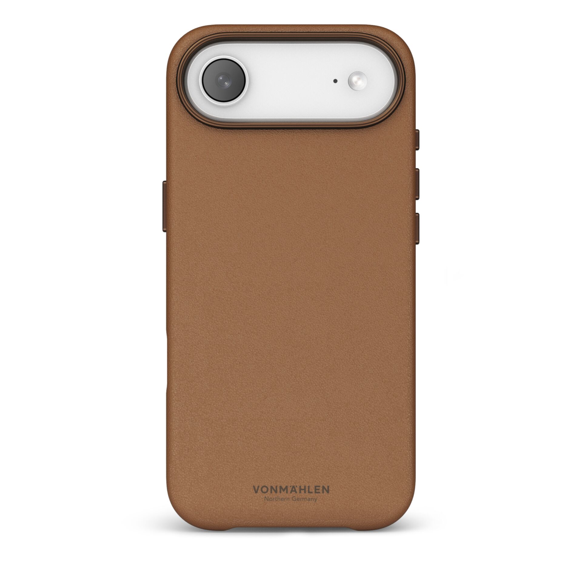 Vonmählen Vegan Leder Case für iPhone Air, Braun