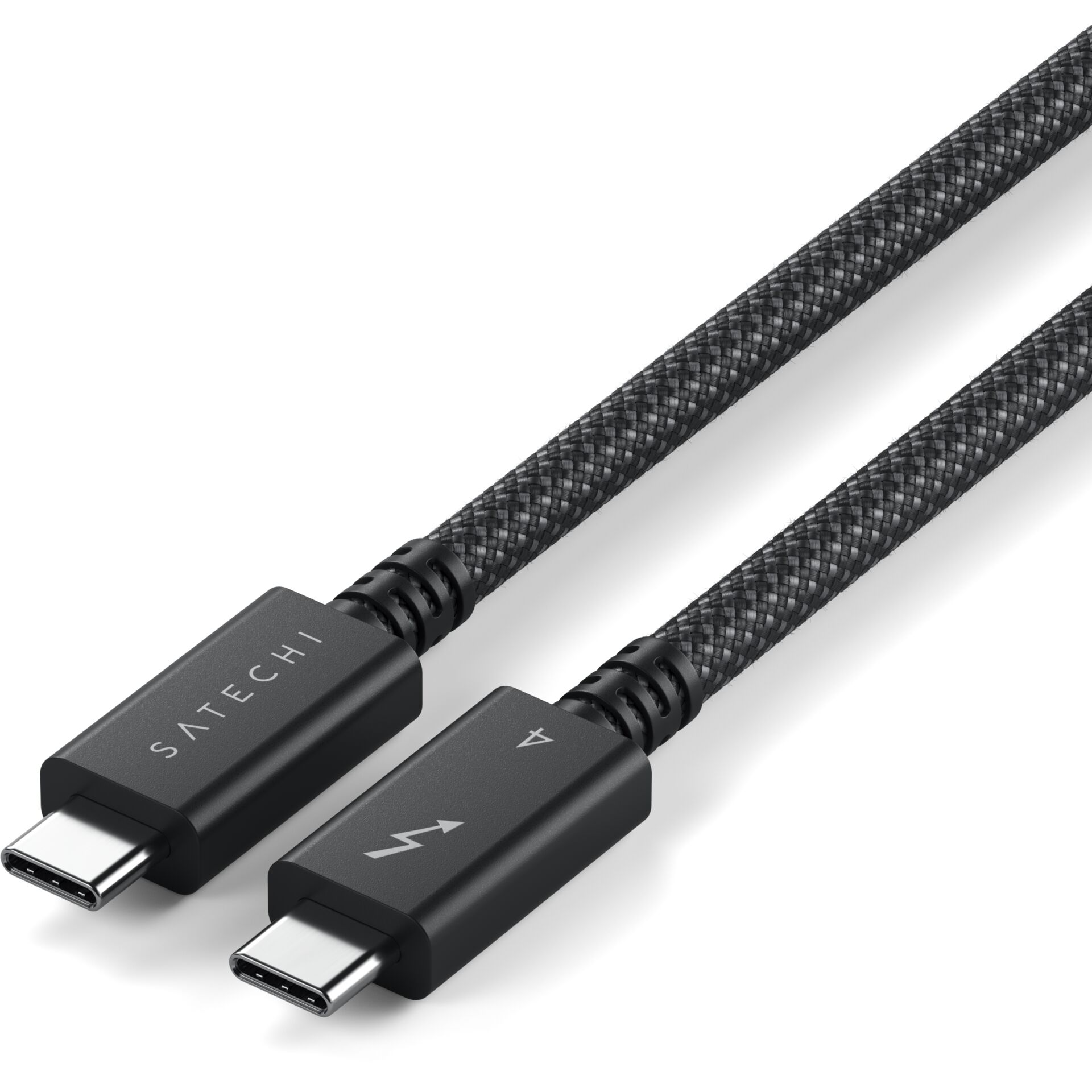 Satechi Thunderbolt 4 Pro Kabel, Schwarz, 1m, 240W