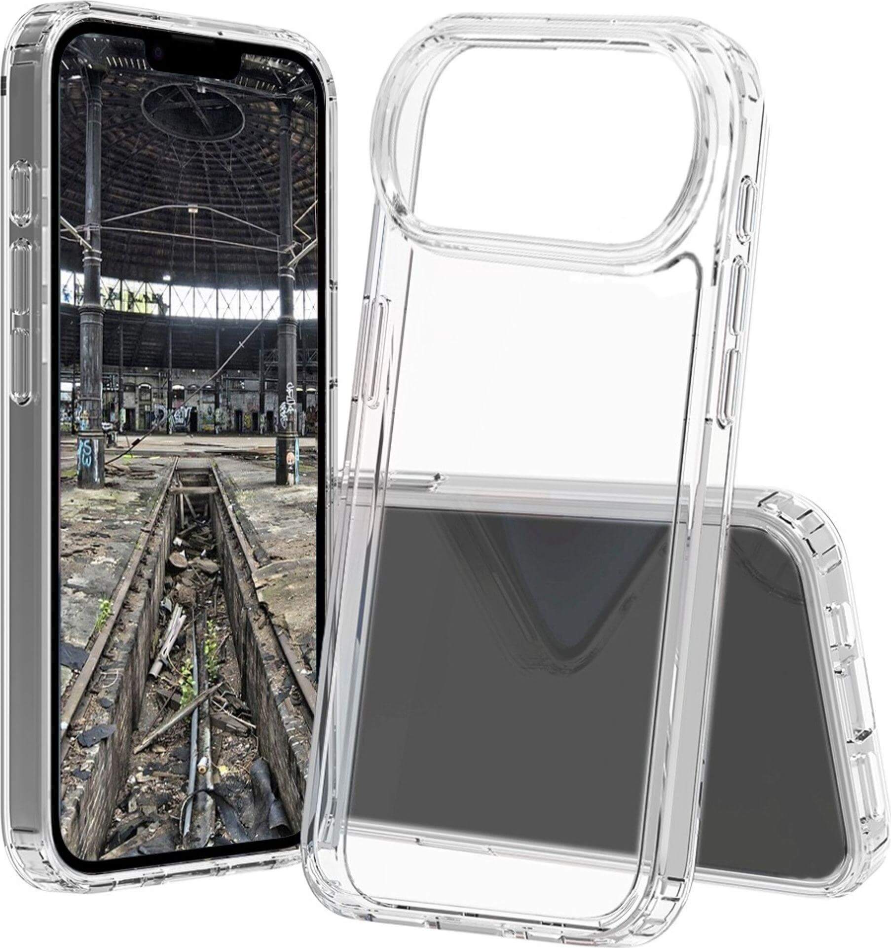JT Berlin Back Case Pankow für iPhone Air, Transparent, Silikon