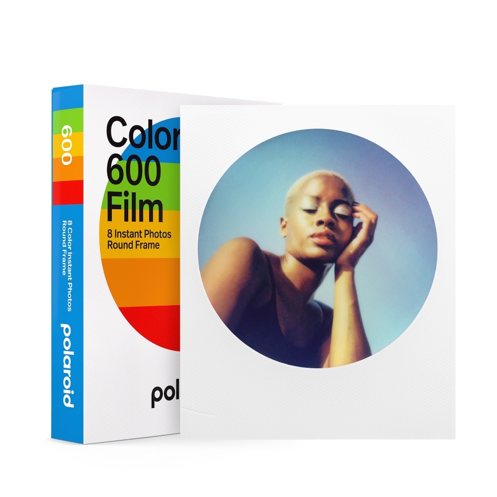 600 Color Film Round Frame 8x, Mehrfarbig