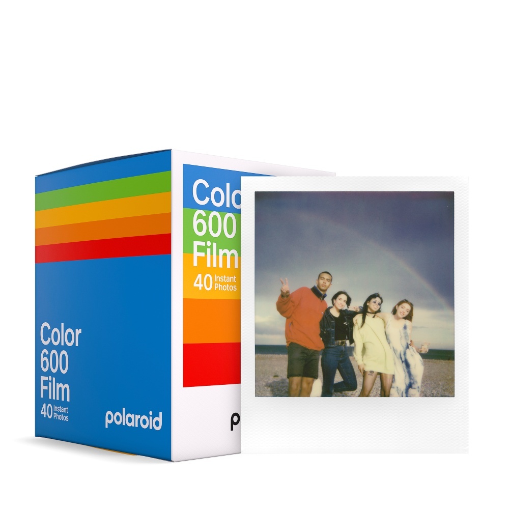 Polariod 600 farblicher Sofortbildfilm 40er Pack, Mehrfarbig