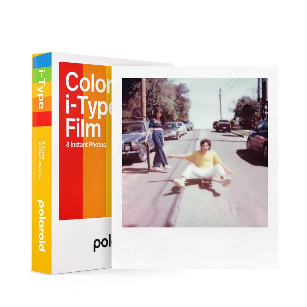 Polaroid i-Type farblicher Sofortbildfilm 8x, Mehrfarbig