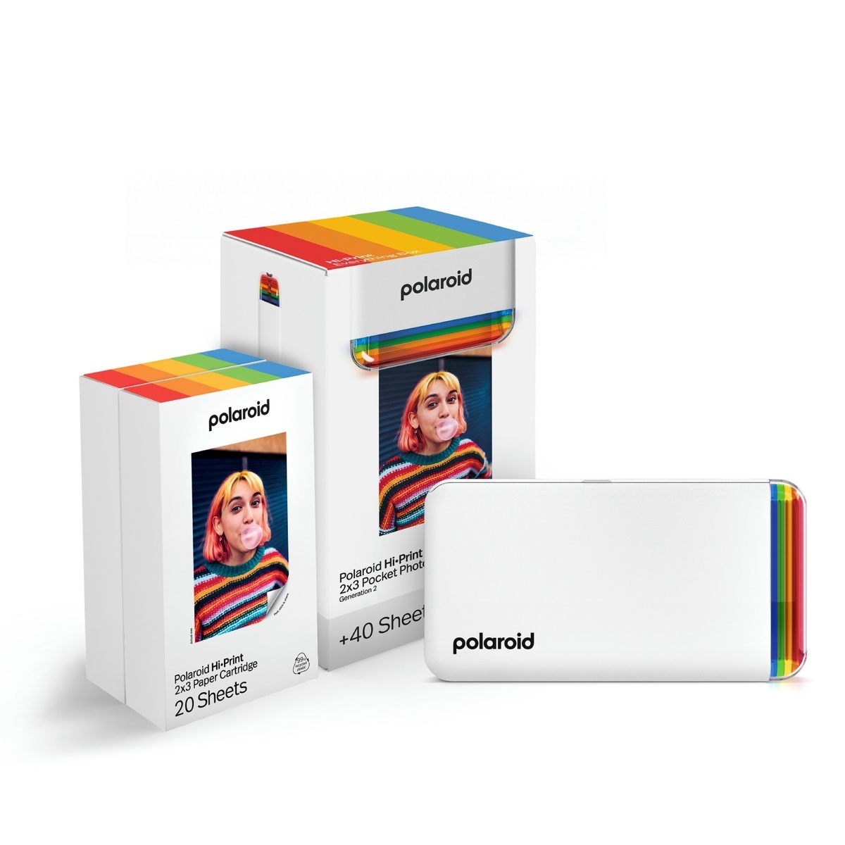Polaroid Everything Box HiPrint 2x3 Gen 2, Weiß