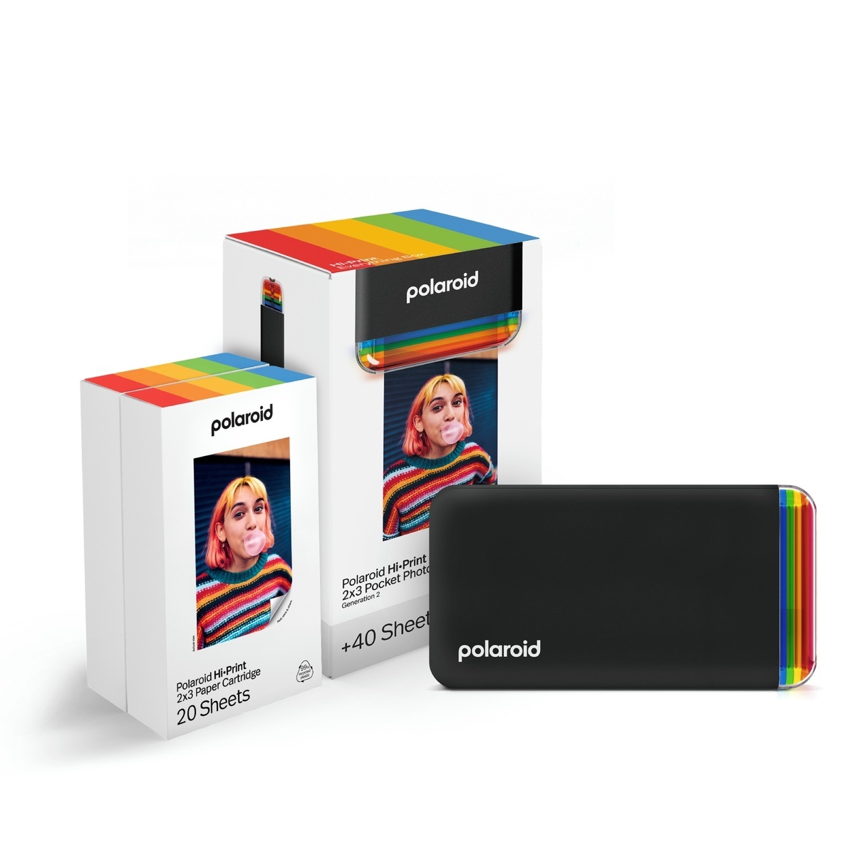 Polaroid Everything Box HiPrint 2x3 Gen 2, Schwarz