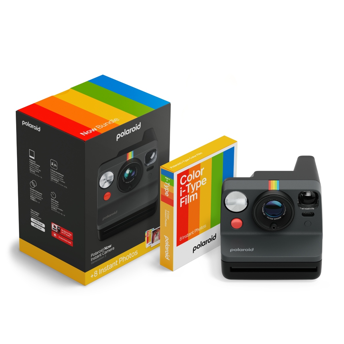 Polaroid Everything Box Now Gen 3, Schwarz