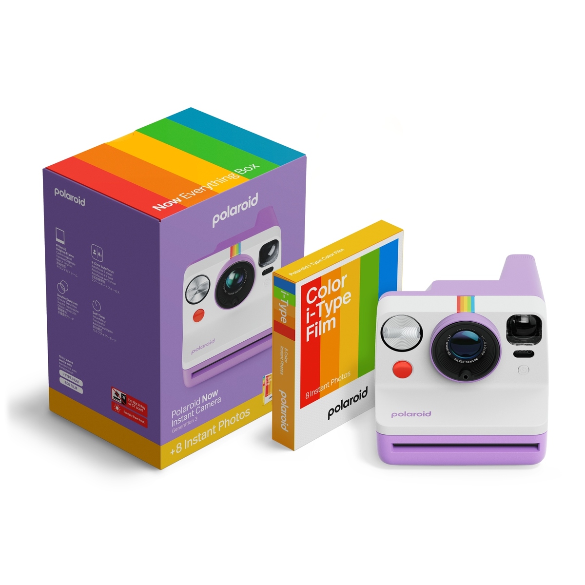 Polaroid Everything Box Now Gen 3, Lila