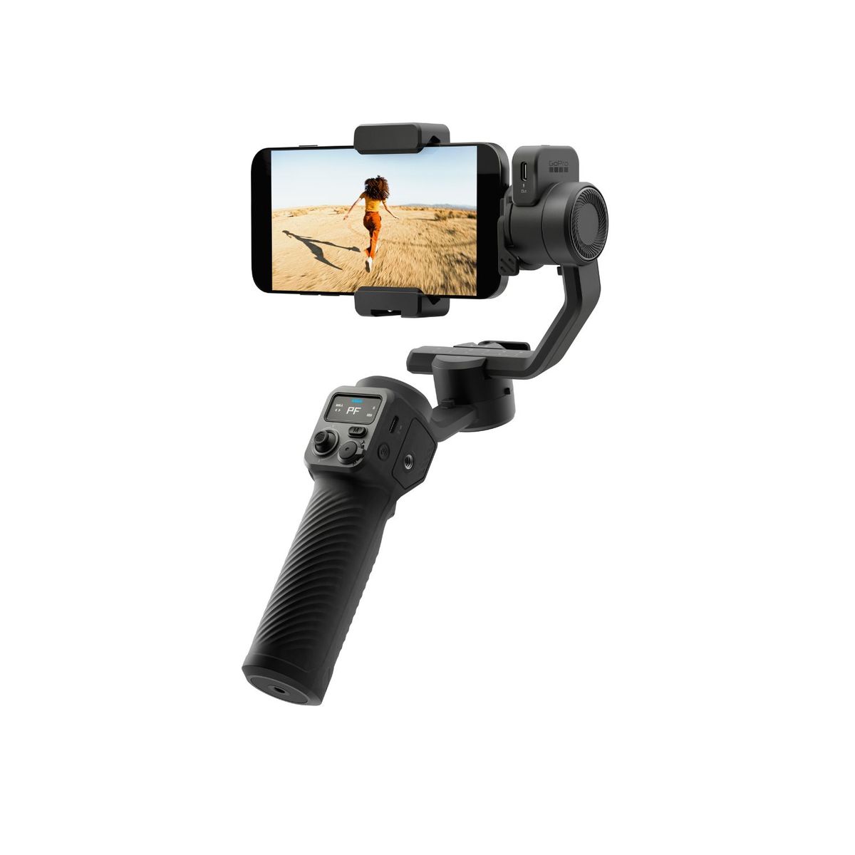 GoPro Fluid Pro AI Stativ Griff, Schwarz
