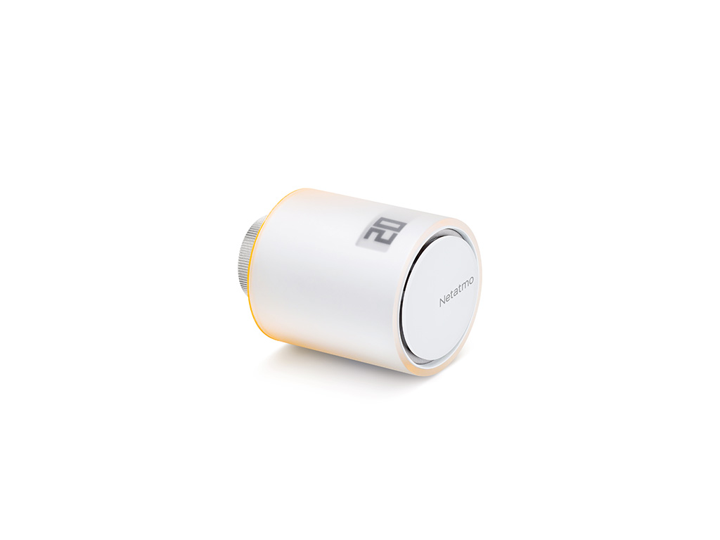 Netatmo Smartes Heizkörperthermostat Zusatz, Weiß