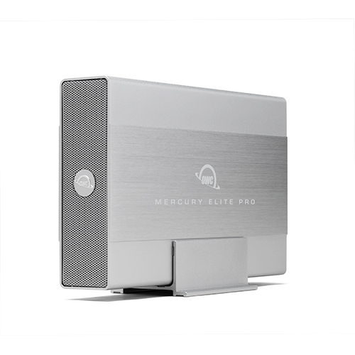 OWC Mercury Elite Pro HDD / SSD Gehäuse, Silber, USB-A