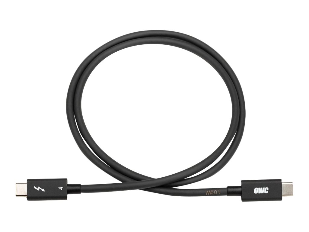 OWC Thunderbolt 3/4 Kabel, Schwarz, 2m