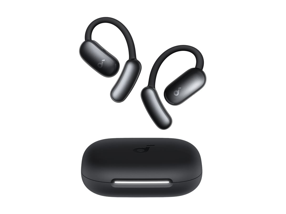 Soundcore AeroFit 2 Open-Ear-Kopfhörer, Schwarz, Kabellos