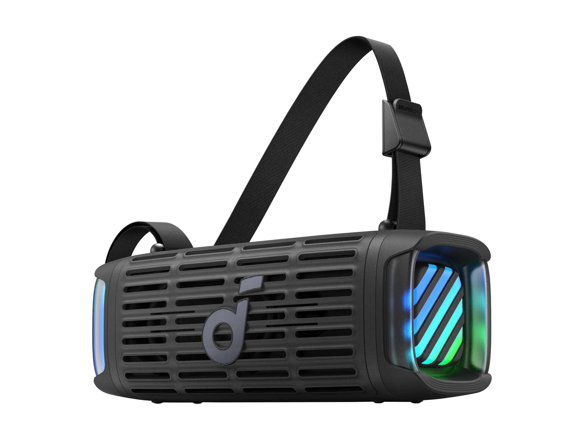 Soundcore Boom 3i Outdoor Lautsprecher, Schwarz, Kabellos
