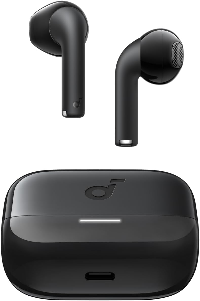 Soundcore K20i Semi In-Ear Kopfhörer, Schwarz, Kabellos