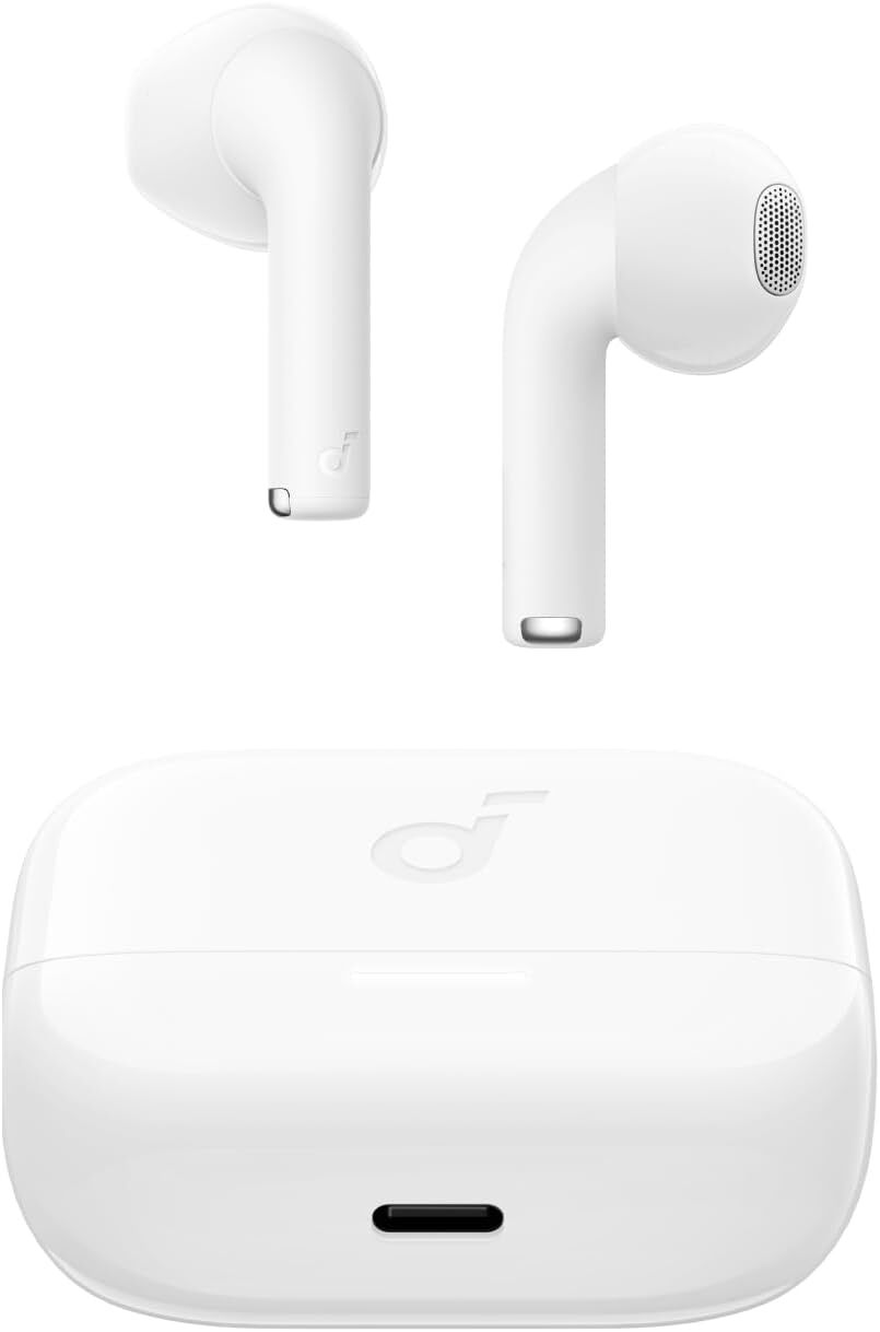 Soundcore K20i Semi In-Ear Kopfhörer, Weiß, Kabellos