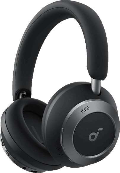Soundcore Space One Pro faltbare Over-Ear Kopfhörer, Schwarz, Kabellos