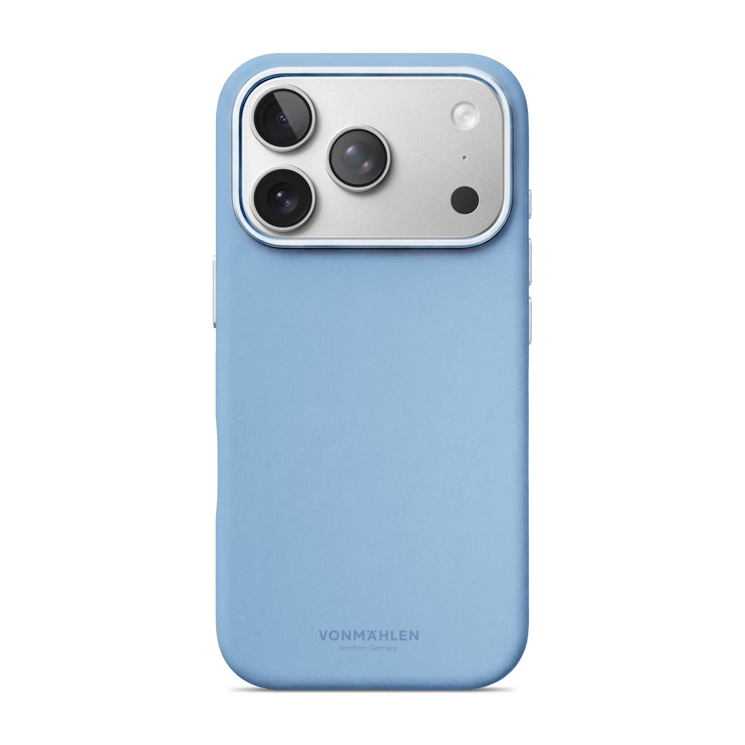 Vonmählen Soft Silikon Case 2 für iPhone 18 Pro / 17 Pro, Hellblau